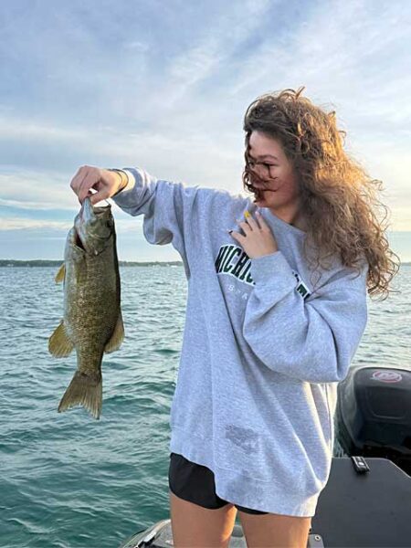 Lady windy smallmouth bass img1408